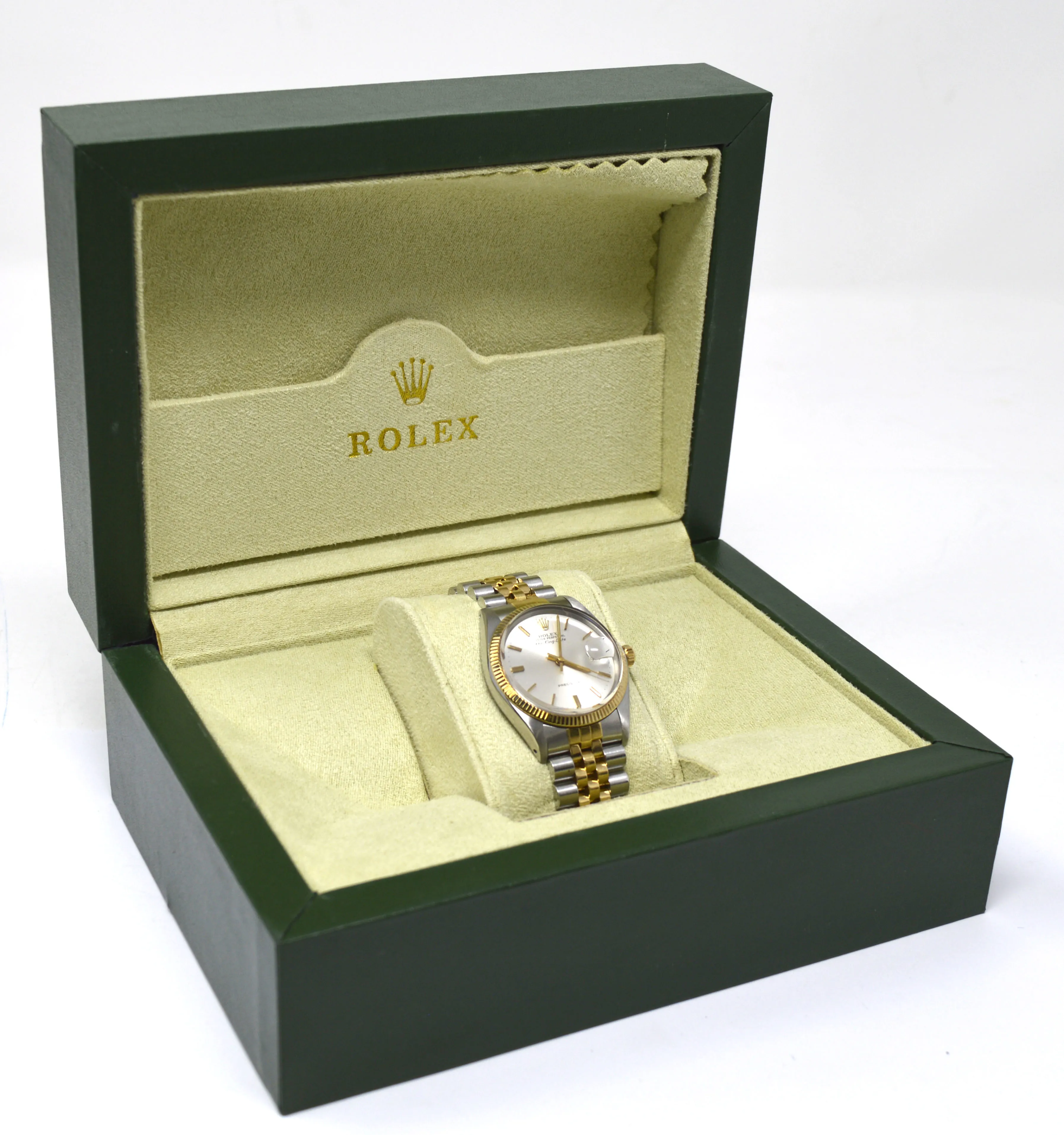 Rolex Air King 5701 34mm Stainless steel and 18k yellow gold Silver 5