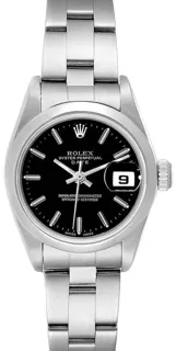 Rolex Oyster Perpetual Date 79160 Stainless steel Black