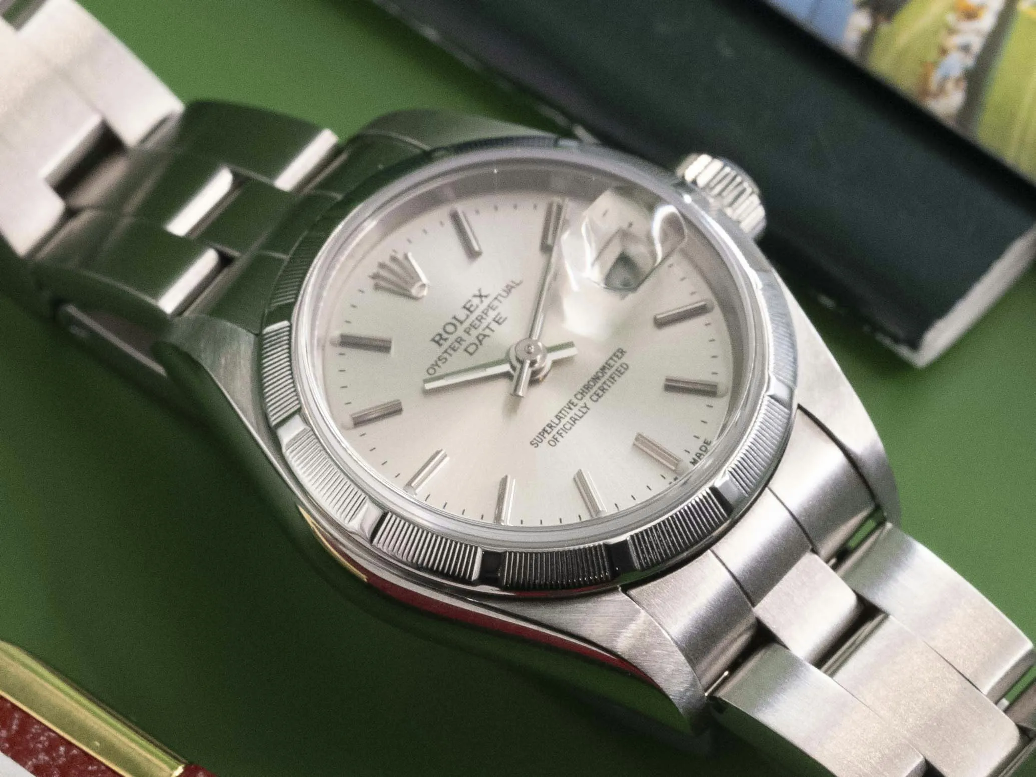 Rolex Oyster Perpetual Date 79190 26mm Stainless steel Silver 3