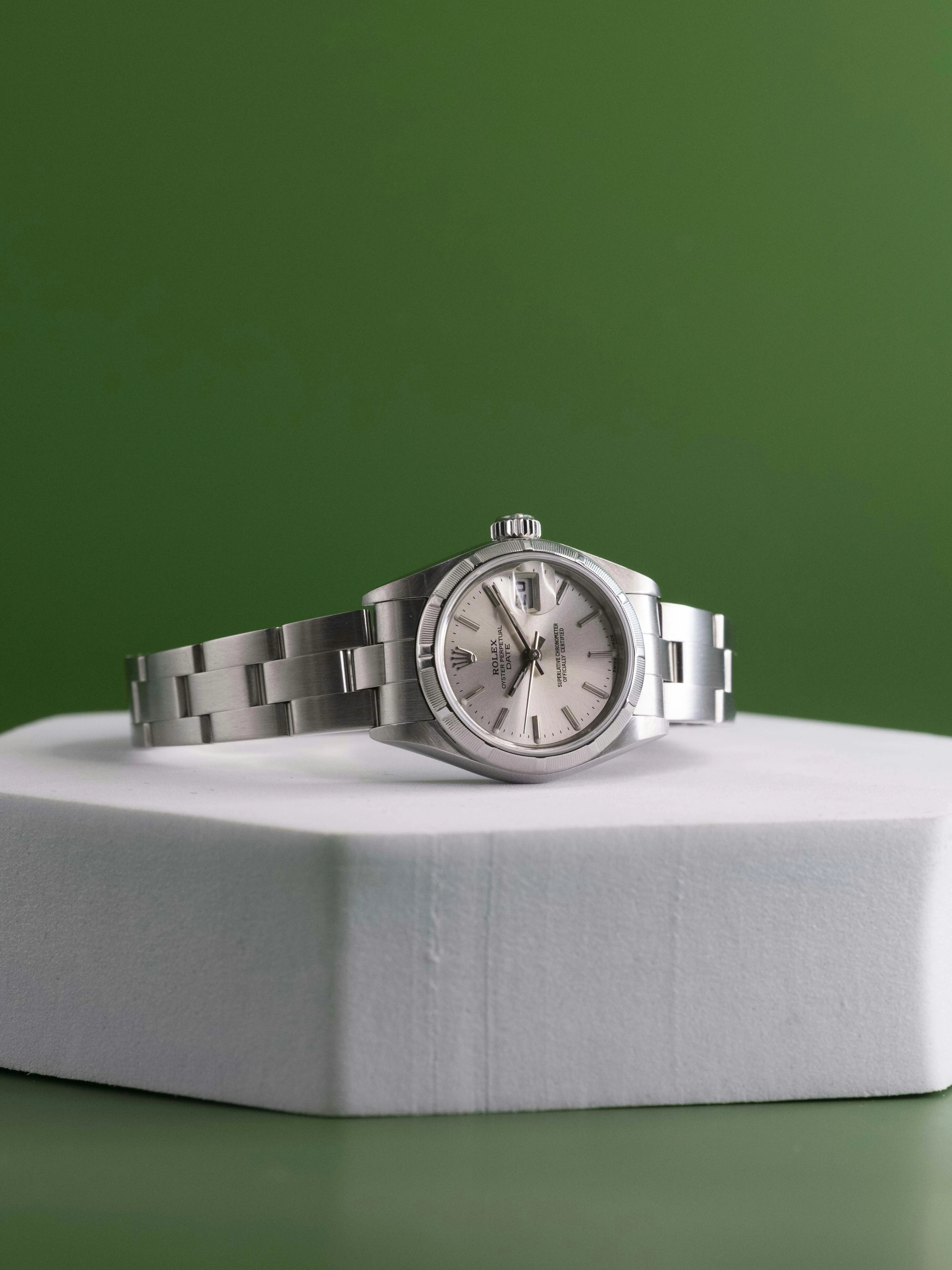 Rolex Oyster Perpetual Date 79190 26mm Stainless steel Silver 7