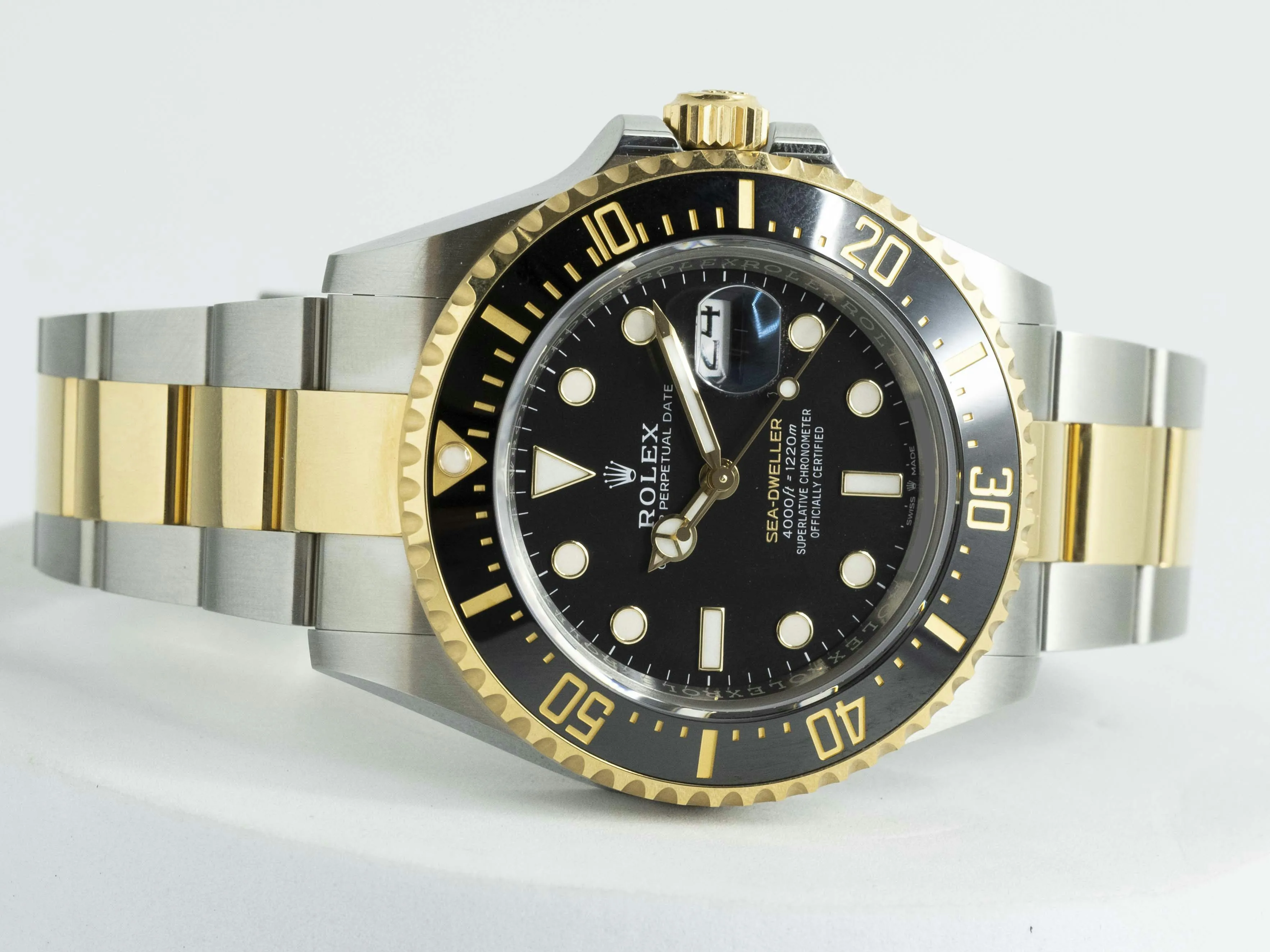 Rolex Sea-Dweller 126603 43mm Yellow gold and Stainless steel Black 1