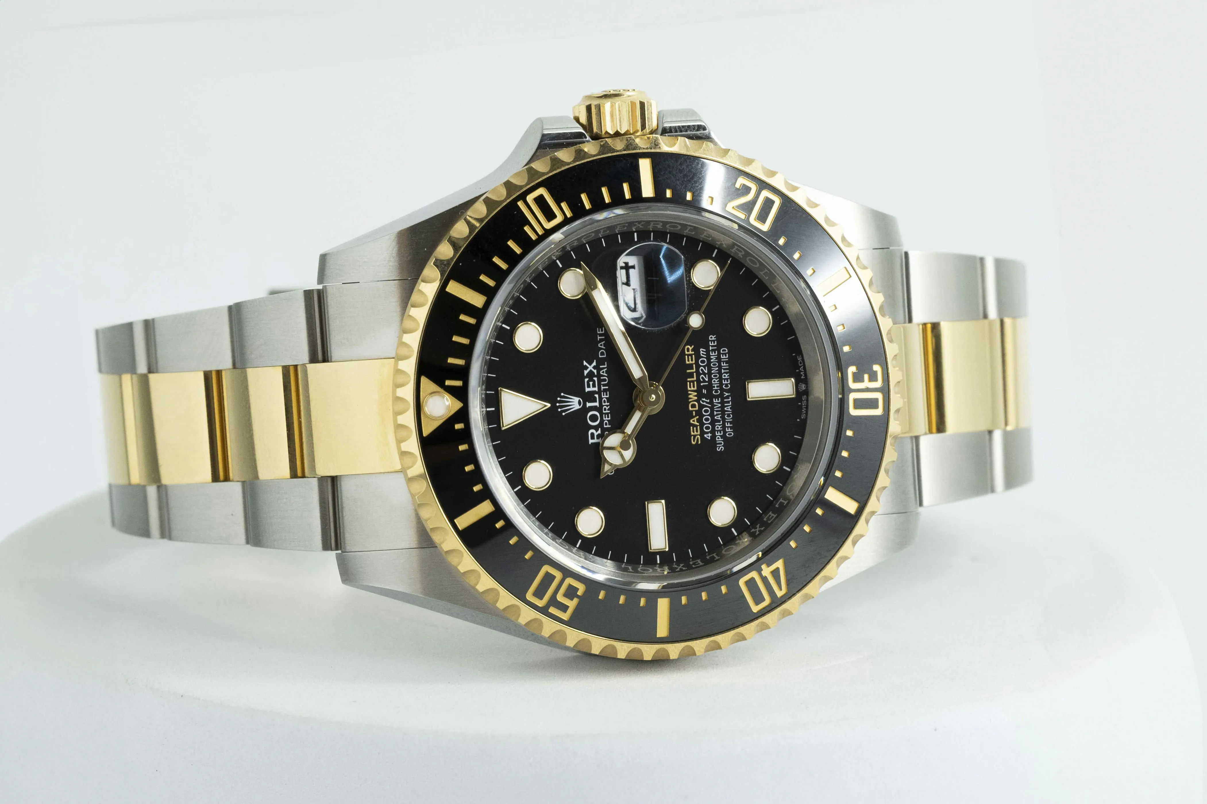 Rolex Sea-Dweller 126603 43mm Yellow gold and Stainless steel Black 19