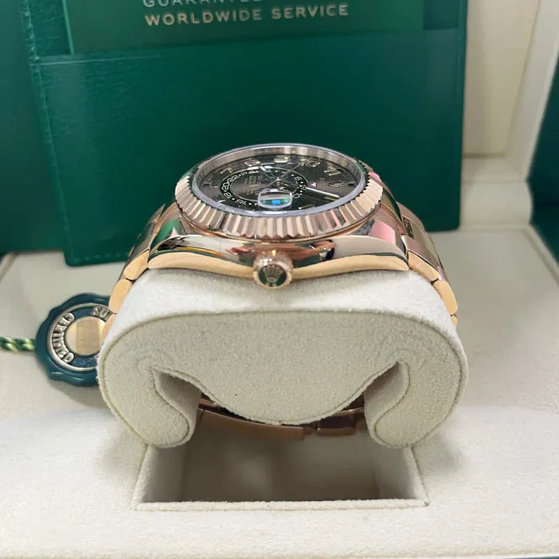 Rolex Sky-Dweller 326935-0003 42mm Rose gold Brown 3