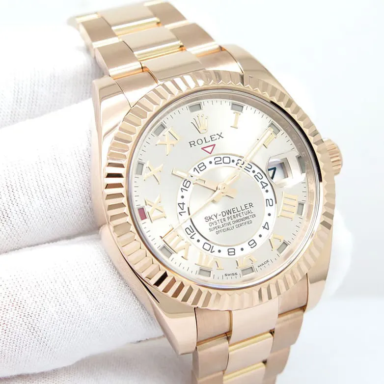 Rolex Sky-Dweller 326935-0004 42mm Rose gold Pink