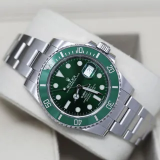 Rolex Submariner Date 116610LV Stainless steel Green