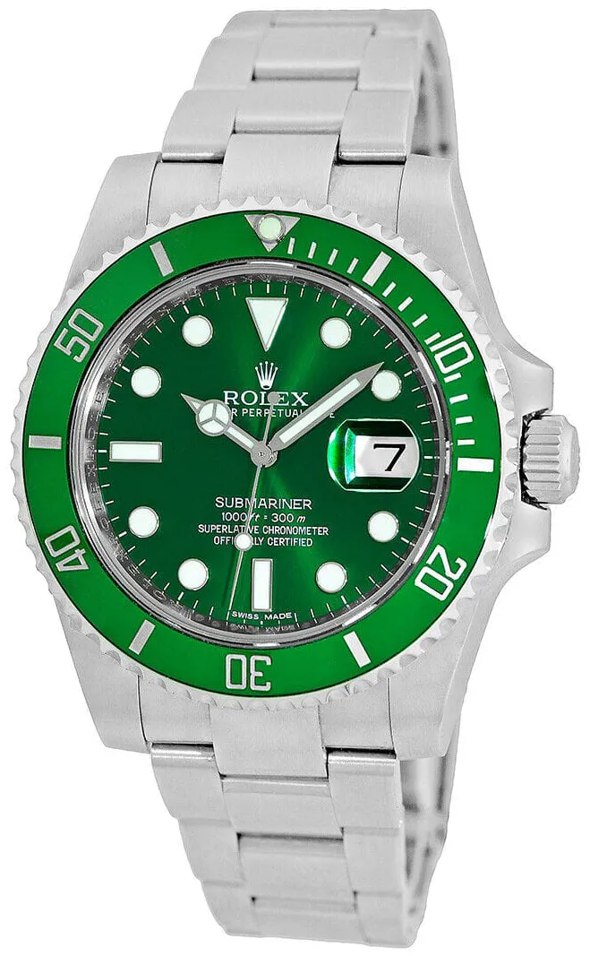 Rolex Submariner 116610LV 40mm Steel Green