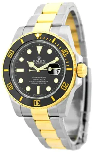 Rolex Submariner 116613LN-0001 Yellow gold and Stainless steel Black