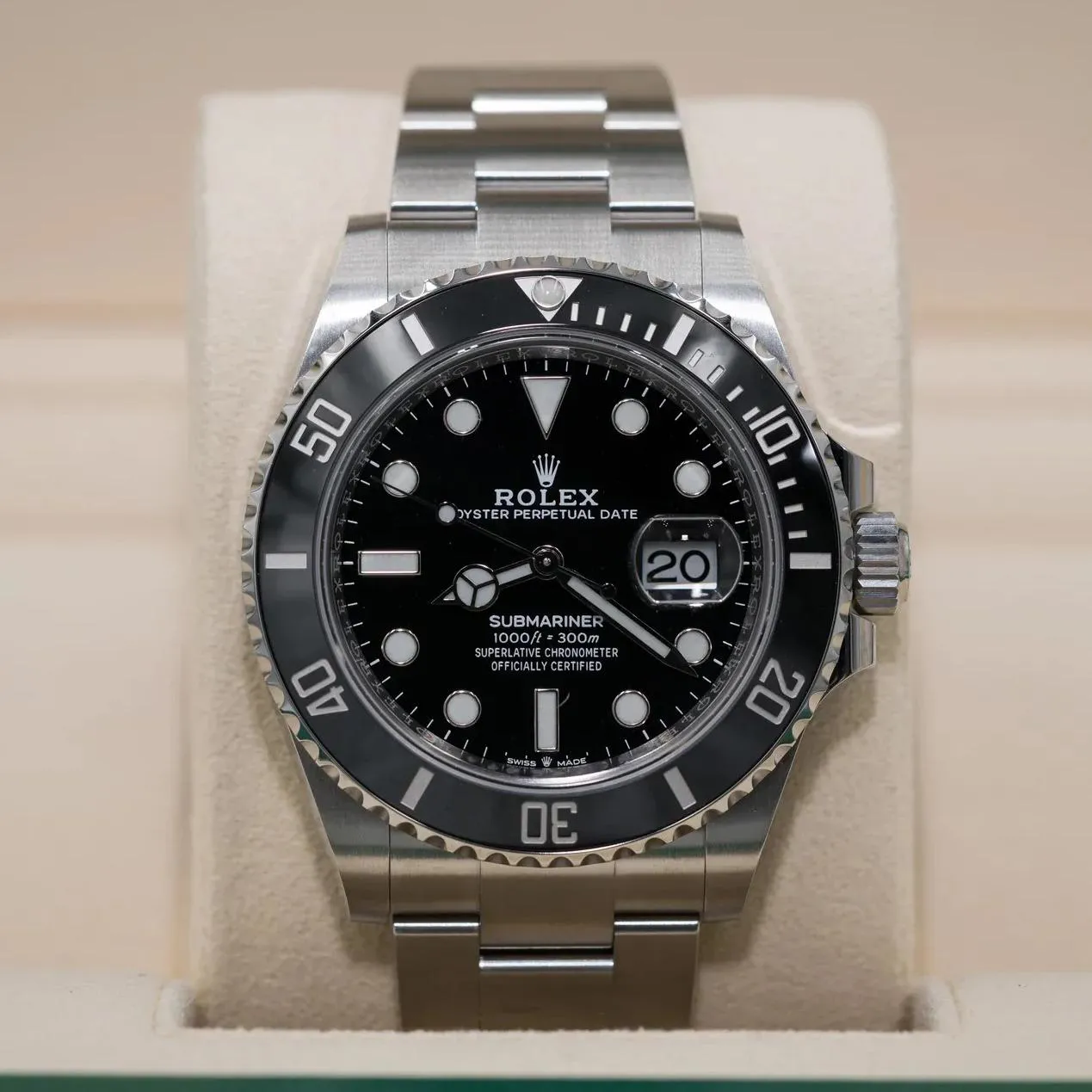 Rolex Submariner 126610LN-0001 41mm Oystersteel Black