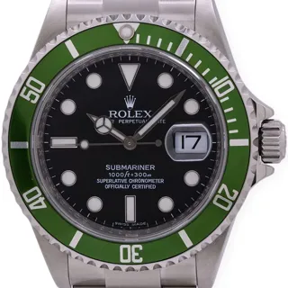 Rolex Submariner 16610LV Stainless steel Black