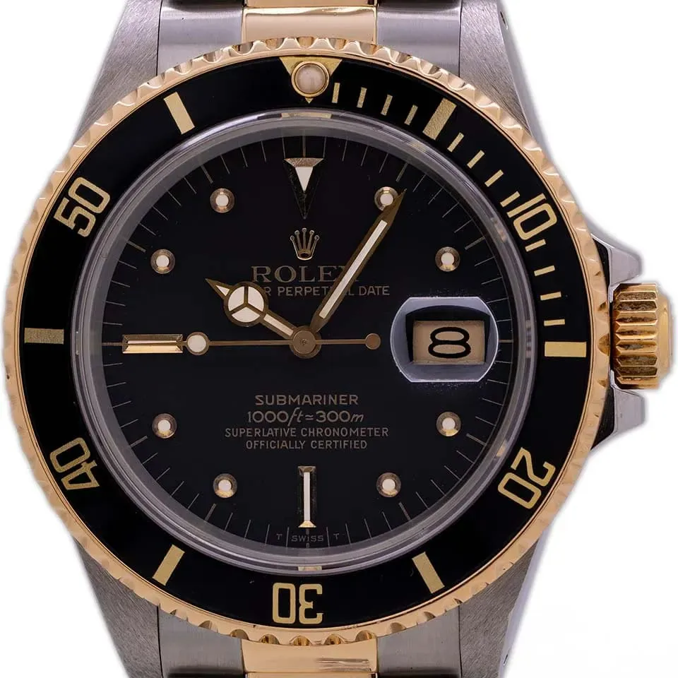 Rolex Submariner 16803 40mm Stainless steel Black