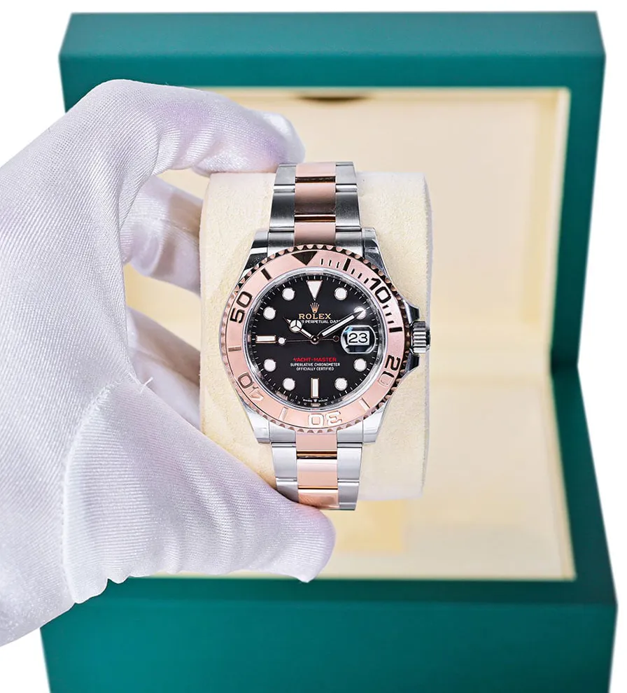 Rolex Yacht-Master 126621-0002 40mm Oystersteel and Everose gold Black