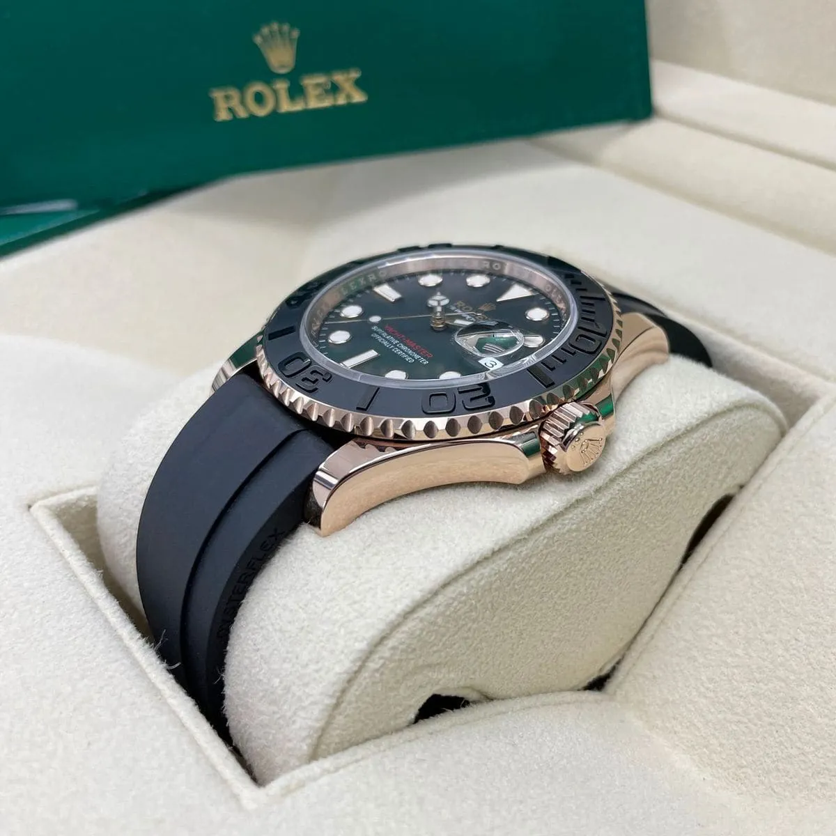 Rolex Yacht-Master 126655-0002 40mm Everose gold Black 5