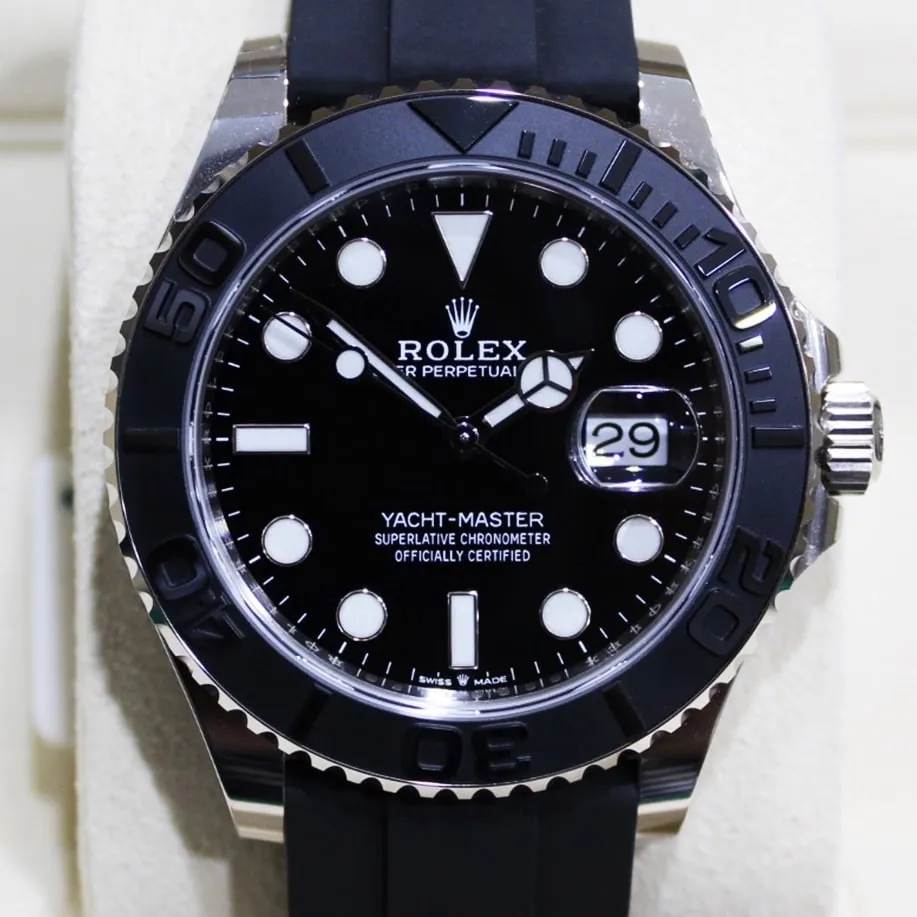 Rolex Yacht-Master 226659-0002 42mm 18k white gold Black