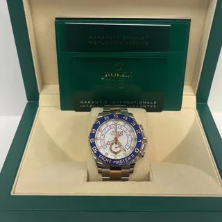 Rolex Yacht-Master II 116681-0002 Oystersteel and Everose gold White