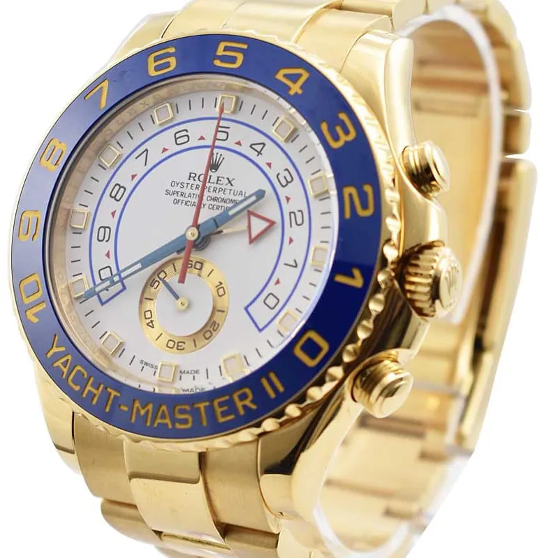 Rolex Yacht-Master II 116688-0001 44mm Yellow gold White