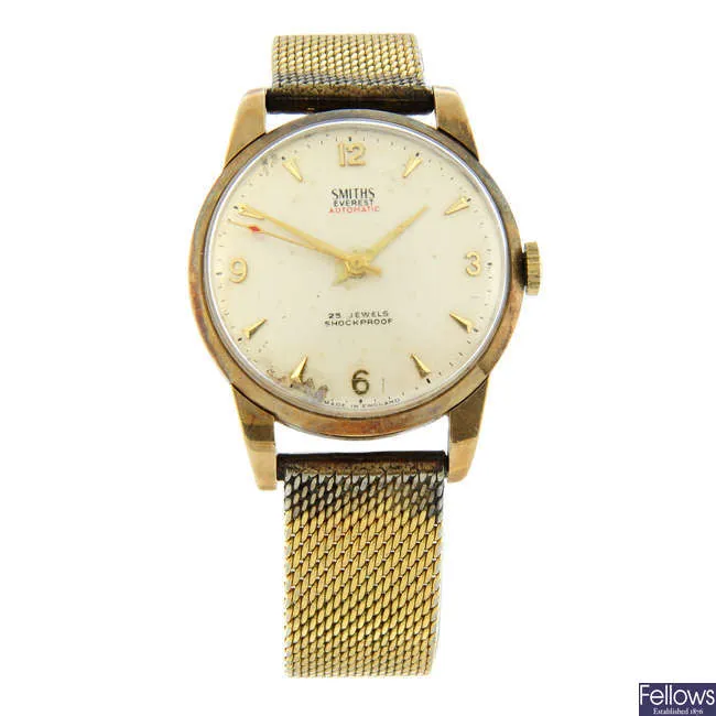 Smiths Everest 33mm Yellow gold Silver