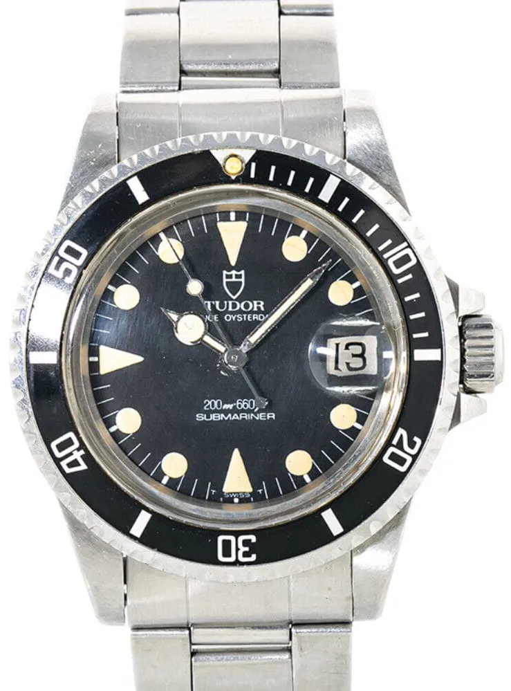 Tudor Submariner 76100 40mm Steel Black