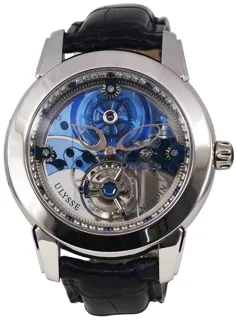 Ulysse Nardin Royal Blue Tourbillon 799-82 Platinum Blue