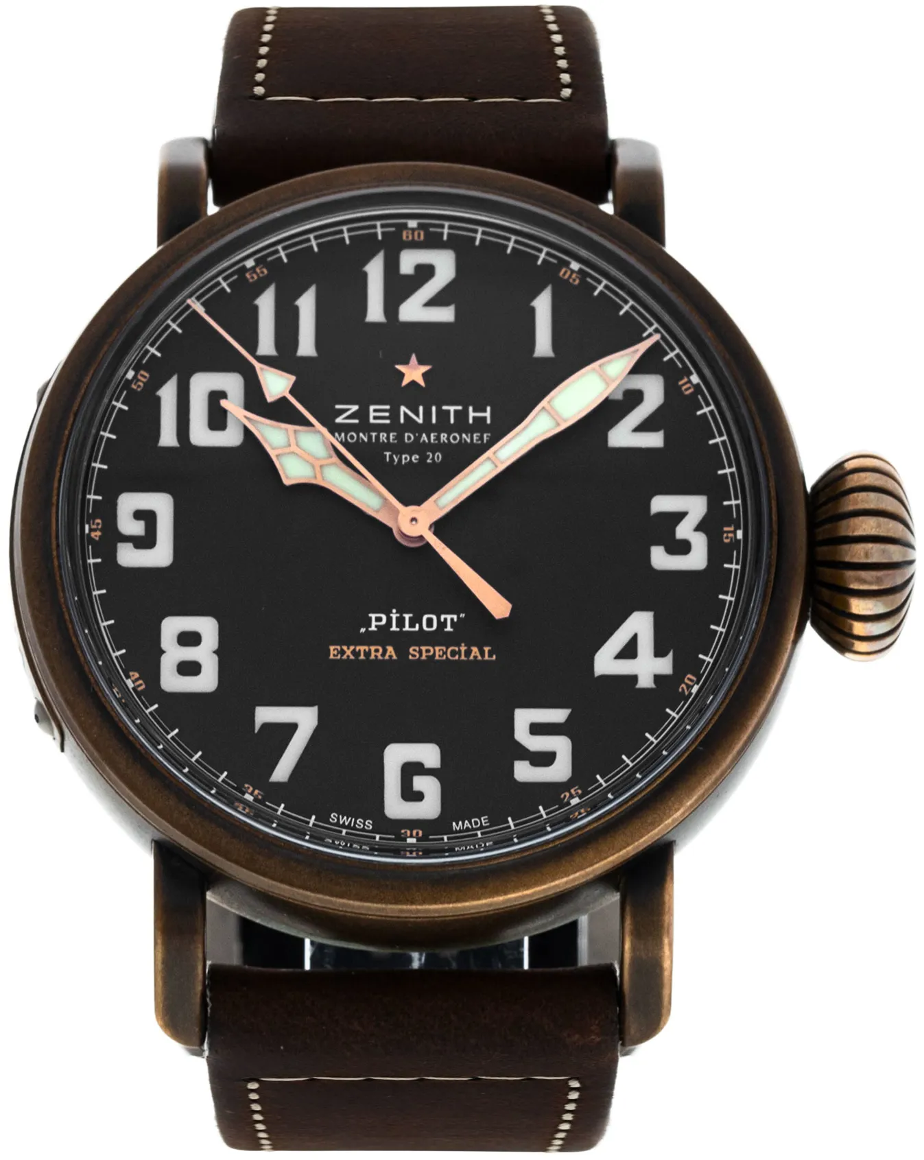 Zenith Pilot 29.2430.679/21.C753 45mm Bronze Black