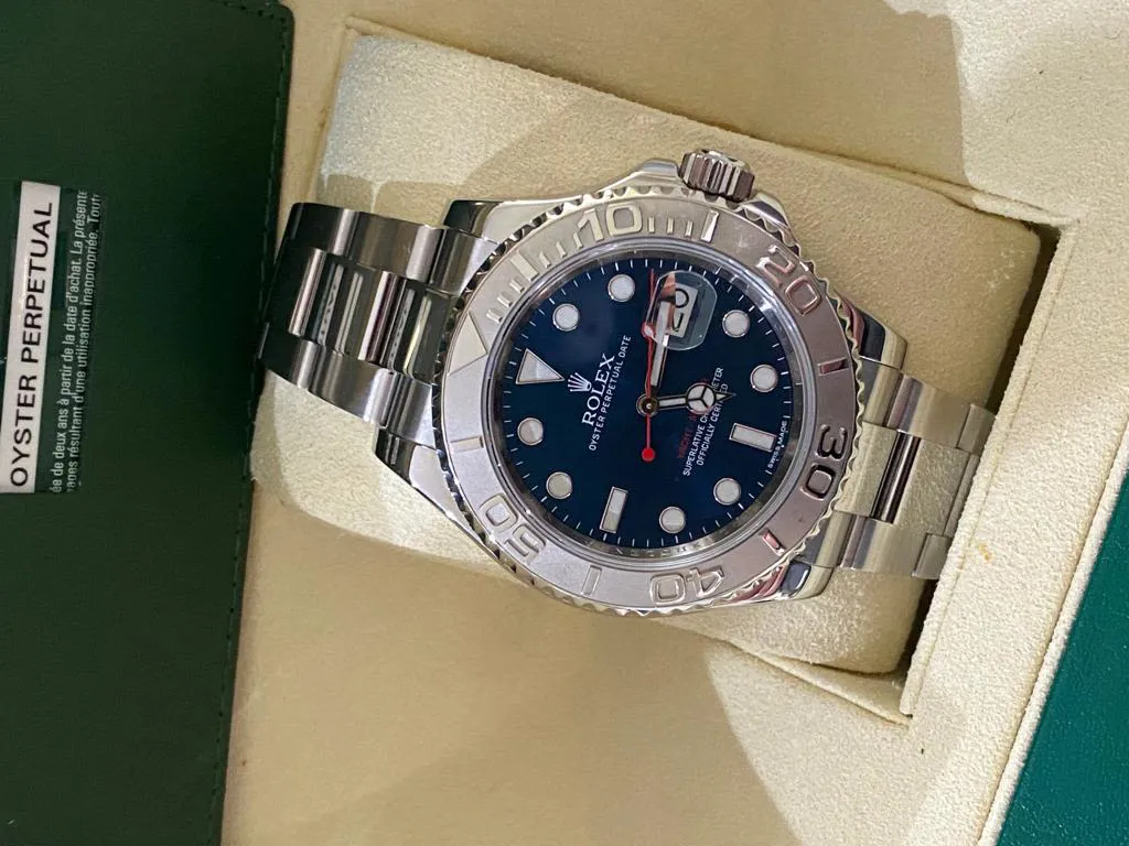 Rolex Yacht-Master 116622 40mm Stainless steel Blue 2