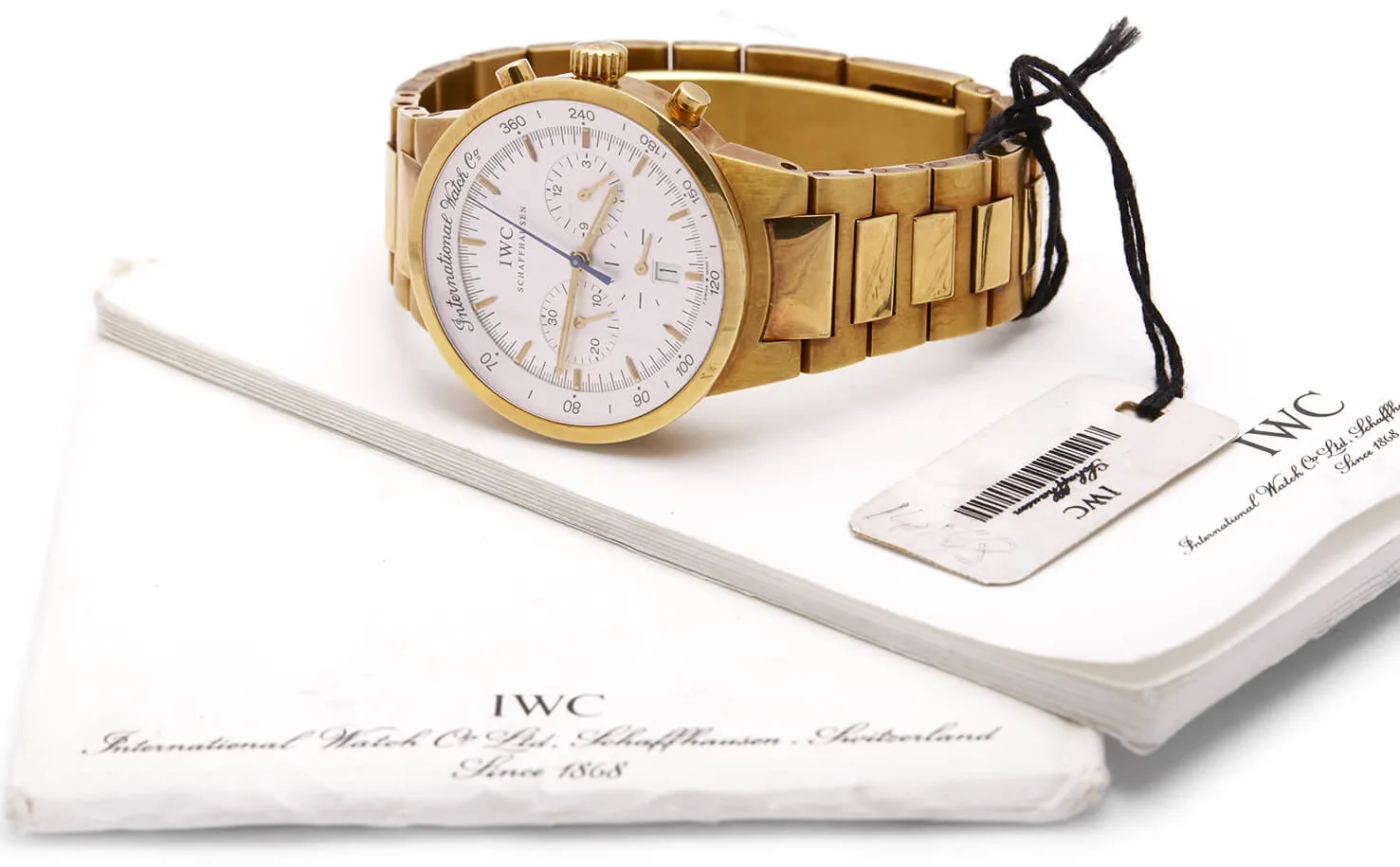 IWC GST 9557-001 36mm Oro giallo 18kt bianco 4