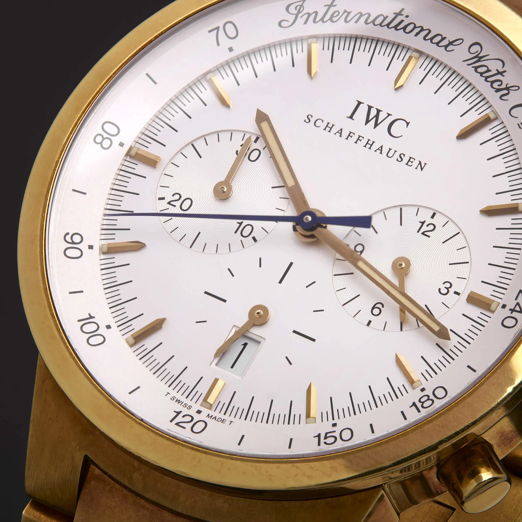 IWC GST 9557-001 36mm Oro giallo 18kt bianco 6