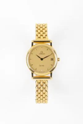 Omega De Ville 73801130 23mm Yellow gold Gold colored