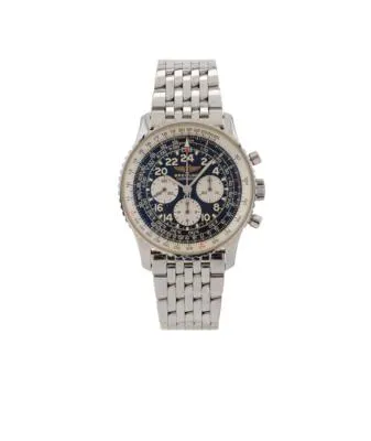 Breitling Navitimer A12322 42mm Stainless steel Black and silver