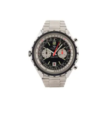 Breitling Chrono-Matic 1806 48mm Stainless steel Black and silver