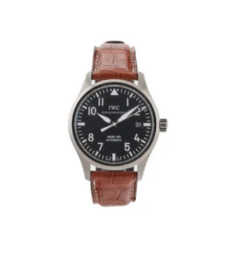 IWC Mark XVI 3255 39mm Stainless steel Black