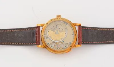 A. Lange & Söhne Langematik 308.021 37mm Yellow gold Silver 4