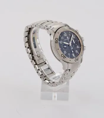 Breguet Type XX Transatlantique 3820 39mm Stainless steel Black 2