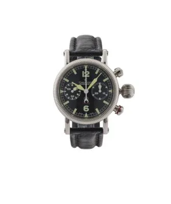 Chronoswiss Timemaster 7633 40mm Stainless steel Black