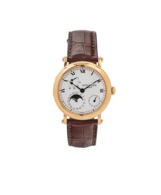 Patek Philippe Complications Power Reserve Moonphase 5054R-001 36mm Rose gold White