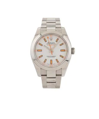 Rolex Milgauss 116400 40mm Stainless steel White