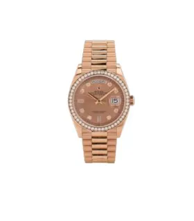 Rolex Day-Date 36 128345RBR Rose gold Pink