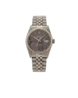 Rolex Datejust 36 16014 White gold and Stainless steel