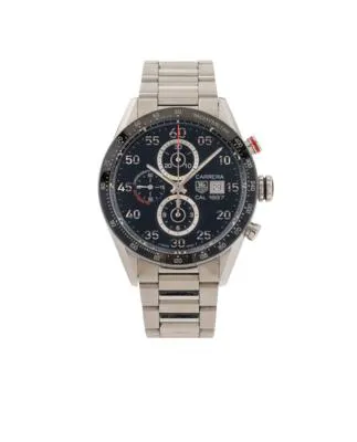 TAG Heuer Carrera CAR2A10 43mm Stainless steel Black