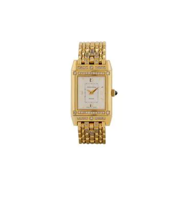 Jaeger-LeCoultre Reverso 265.1.86 21mm Gold and diamond-set Silver
