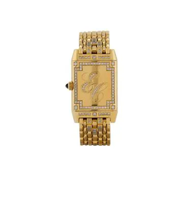 Jaeger-LeCoultre Reverso 265.1.86 21mm Gold and diamond-set Silver 1