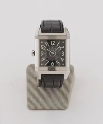 Jaeger-LeCoultre Reverso Squadra 235.8.76 29mm Stainless steel and diamonds Silver 1