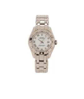 Rolex Lady-Datejust Pearlmaster 80319 White gold White