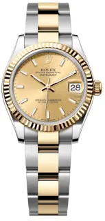 Rolex Datejust 278273-0013 Yellow gold and Stainless steel Champagne-colour