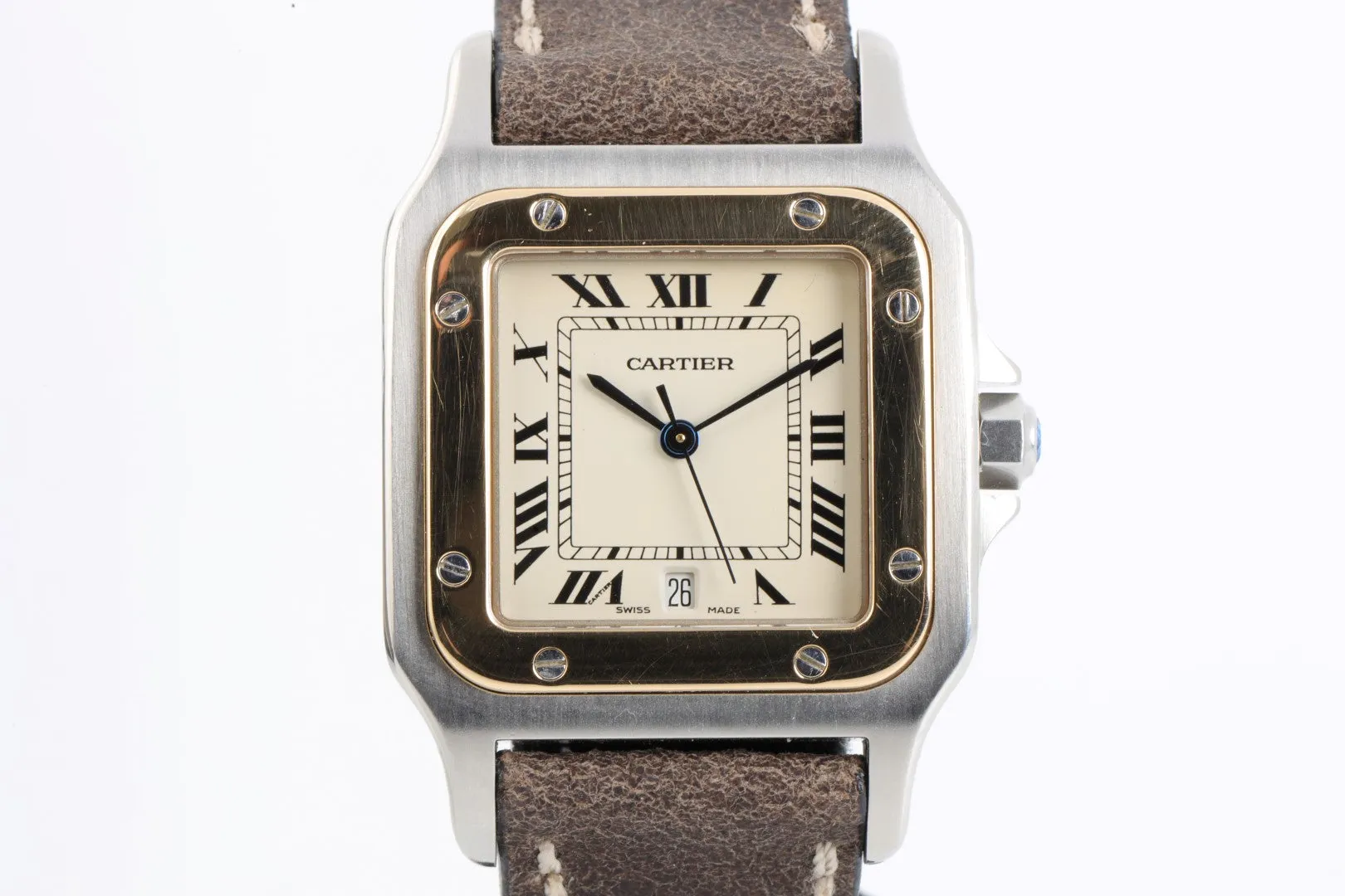 Cartier Santos Galbée 1566 29mm Stainless steel