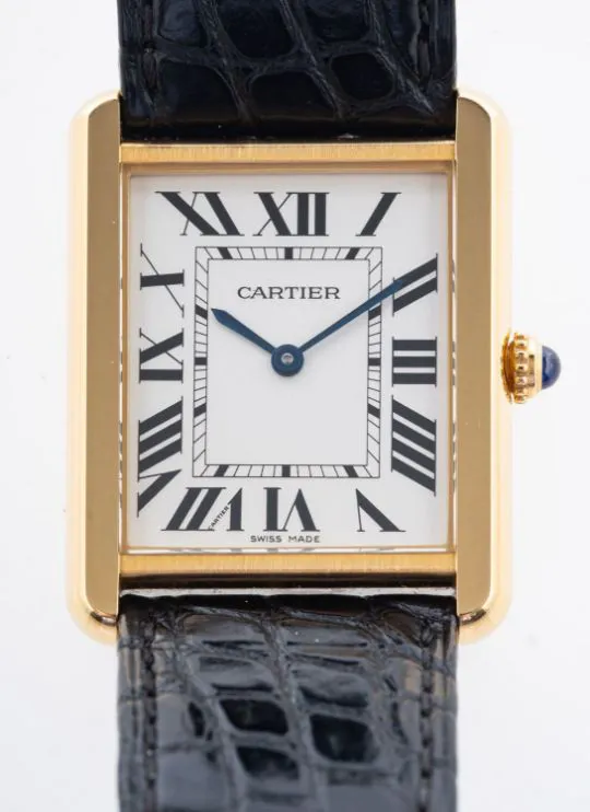 Cartier Tank Solo 2742 nullmm Yellow gold and stainless steel