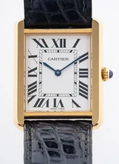 Cartier Tank Solo 2742 Yellow gold and Stainless steel