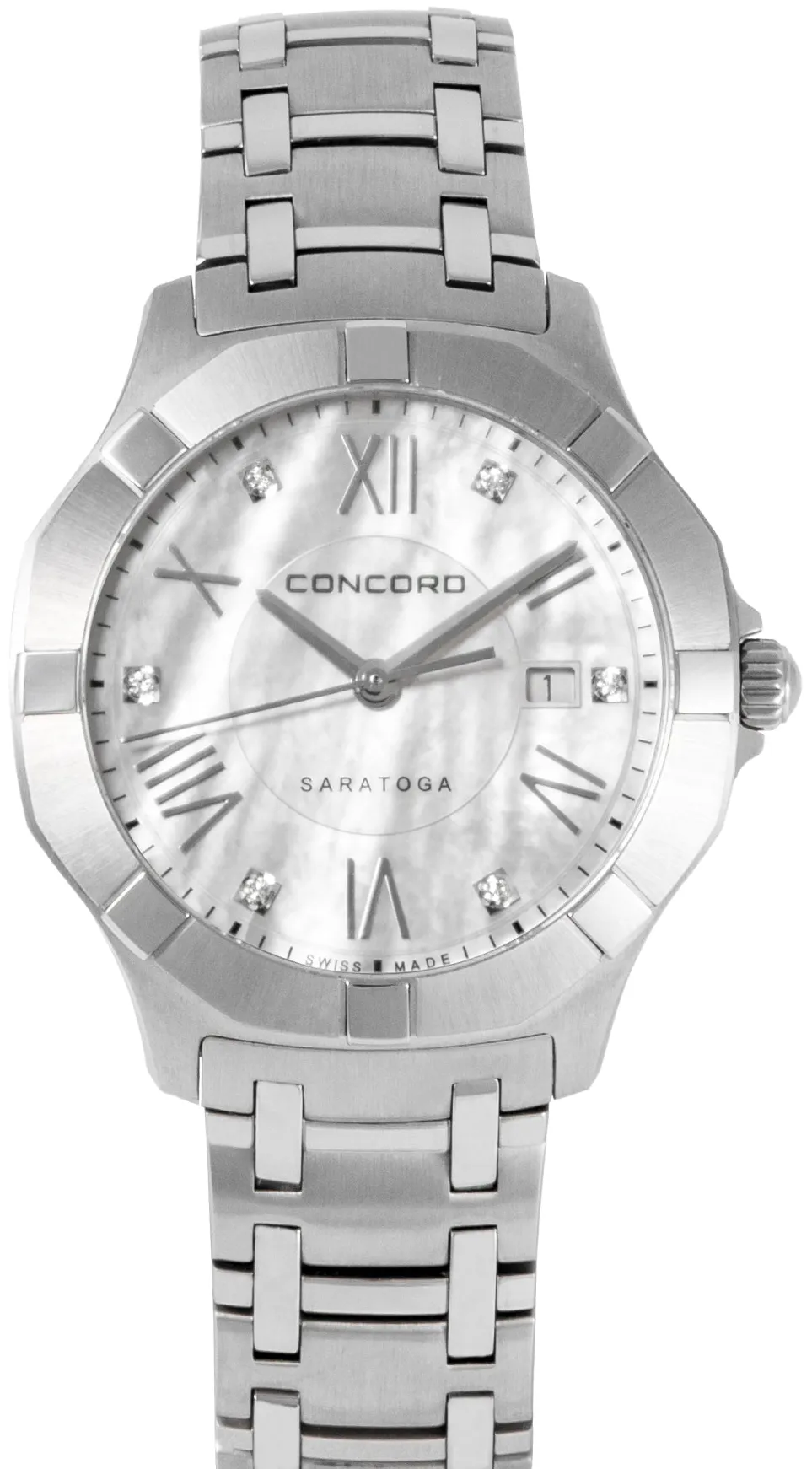 Concord Saratoga 02.3.14.1060 31mm Stainless steel Mother-of-pearl