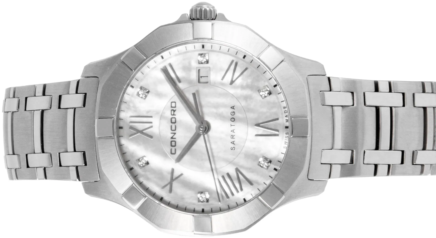 Concord Saratoga 02.3.14.1060 31mm Stainless steel Mother-of-pearl 1