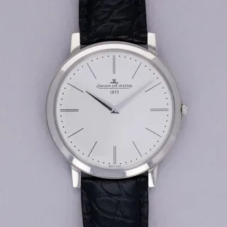 Jaeger-LeCoultre Master Ultra Thin Q1296520 / 120.6.79 Platinum Silver