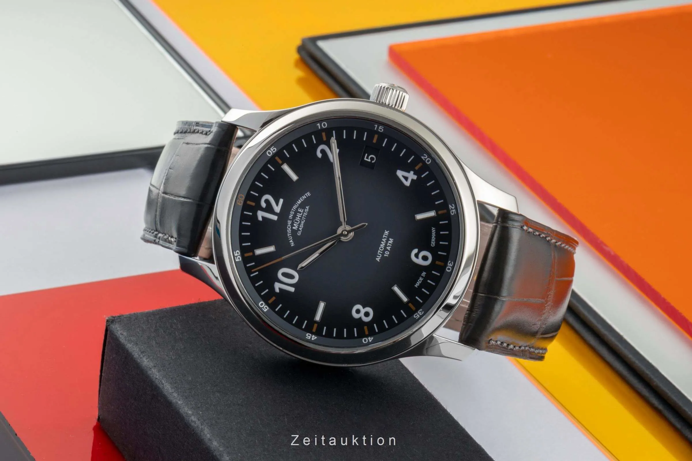 Mühle Glashütte Lunova M1-43-16 42.5mm Stainless steel 1